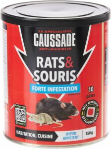 stop-nuisible.fr - pâte d'appât souricide Caussade